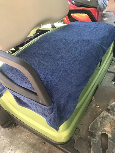 Vista 3 de Funda universal para asiento de carrito de golf La manta se adapta a todos los carritos de golf