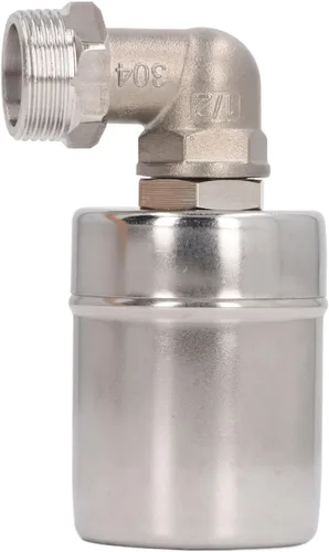 Vista 2 de Water Level Control Float Valve Fully Automatic Controller 304 Stainless Steel Mini Ball Valve for Tank DN20