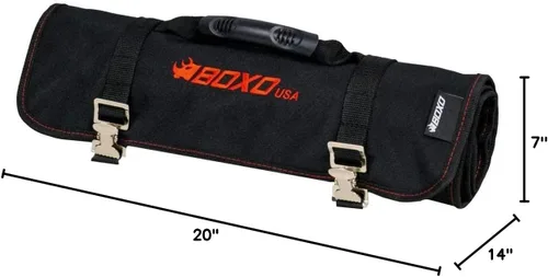 Vista 8 de BOXO USA Rollo de Herramientas UTV - Kit de Herramientas Definitivo para Side by Side, Polaris RZR, CanAm, UTV, Camión (Rollo de Herramientas)