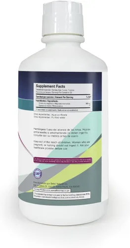 Vista 2 de Cloruro de Magnesio con Menta Líquido 32 Oz - Cloruro de Magnesio con Menta - Betel Natural