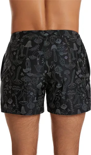 Vista 6 de BaronHong Pantalones cortos reflectantes para hombre, para verano, deslumbrantes, luminosos, para correr, brillar en la oscuridad, para fiestas