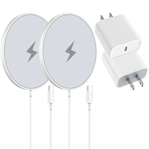 Vista 8 de Cargador inalámbrico para iPhone, 15 W rápido Apple Mag-Safe cargador magnético de carga para iPhone 17Pro Max/16 Pro Max/16Pro/16/iPhone 15Pro