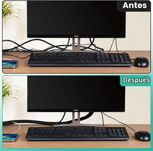 Vista 7 de UOMTFAI Protector de Cable para Perros y Gatos 3.05m - 1/2 pulgada, Funda Flexible para Cables para una Fácil Gestión de Cables, Protege los Cables