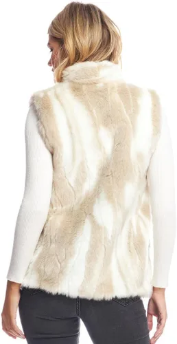 Vista 2 de Fabulous-Furs Chaleco de piel sintética con gancho para mujer