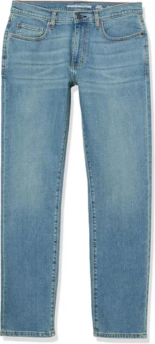 Vista 4 de Tienda Essentials Jeans elásticos de ajuste atlético para hombre