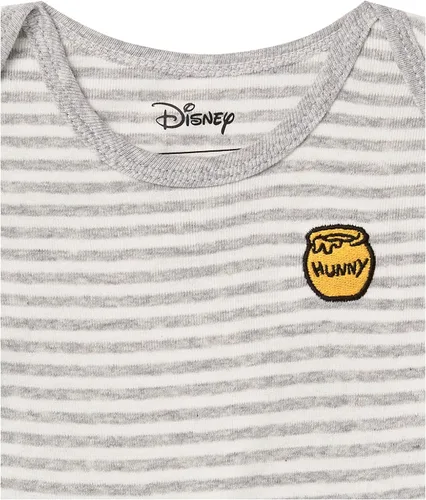 Vista 4 de Tienda Essentials Disney Marvel Body unisex de manga corta para bebés, paquete de 6