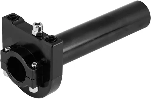 Vista 9 de Agarres universales de acelerador, 7/8 de pulgada y 0.866 in para manillar de acelerador para motocicleta, scooter, motocross, moto (negro)
