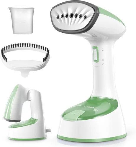 Vista 10 de Reemix Vaporizador para Ropa, Diseño Plegable de Mano, Removedor de Arrugas para Ropa, Vapor Penetrante Fuerte de 20g/min, Calentamiento Rápido