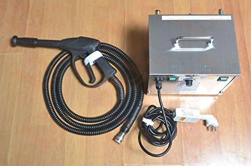 Vista 2 de máquina 220V de la limpieza de pulverización de la agua fría caliente del vapor del limpiador del vapor del hogar 4KW