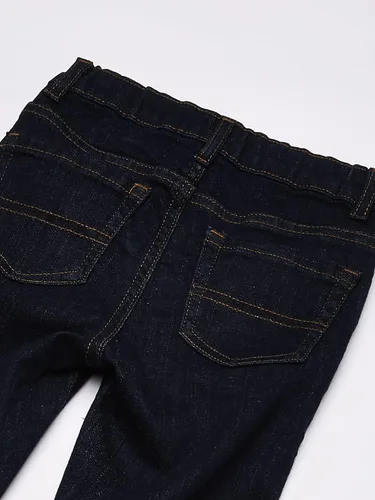 Vista 4 de The Children's Place Jeans ajustados elásticos para bebés y niños pequeños