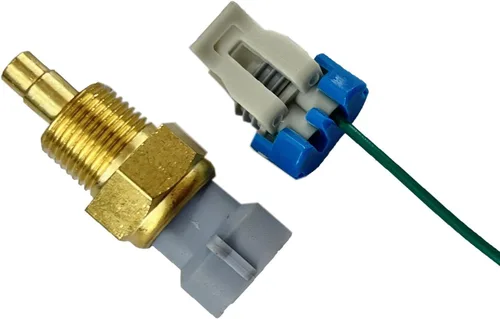 Vista 6 de Enviador de temperatura del refrigerante del motor con conector de enchufe y arnés de cables compatible con Blazer Camaro Caprice Corvette Express