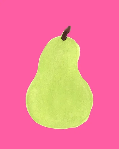 Vista 5 de WESTBROOK DESIGN STUDIO Impresiones artísticas abstractas de frutas n.º 18 para pared, juego de 6-8 x 10 pulgadas, decoración de cocina moderna