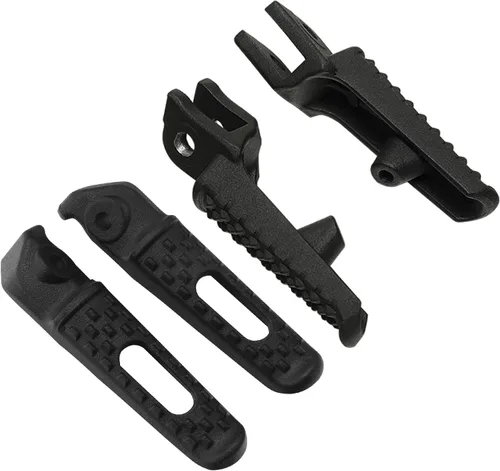Vista 11 de TCT-MOTORPARTS Reposapiés de pasajero negro para conductor, soporte para reposapiés para CBR1000RR 2004-2016 CBR600RR 2003-2025
