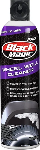 Vista 10 de Black Magic 120230 - Apósito de plástico para moldura de neumáticos, brillo medio, sin rayas, resistente al agua y no grasa para neumáticos