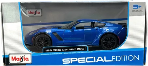 Vista 2 de Maisto – 31133bl – Chevrolet Corvette Z06 2015 – Escala 1: 24