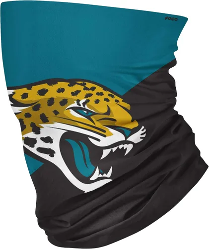 Vista 120 de FOCO NFL unisex-adult Nfl Team Logo Neck Gaiter Multiuse Mini impresión del color del equipo.
