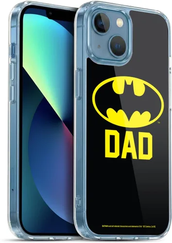 Vista 248 de Head Case Designs Funda de gel con licencia oficial de Batman DC Comics Bat Signal Logos [protección de grado militar] compatible con Apple iPhone 7