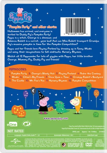 Vista 2 de Peppa Pig Pumpkin Party DVD