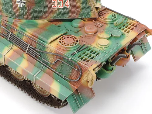 Vista 6 de Tamiya Models Rey Tigre (Torreta Porsche)