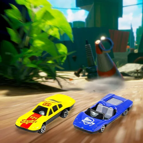 Vista 2 de Juego de 25 autos de juguete fundidos a presión para niños, a partir de 3 años