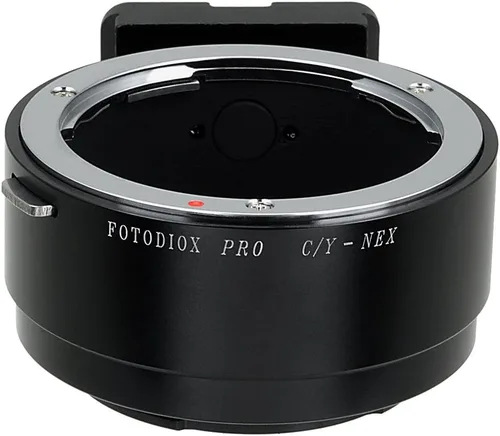 Vista 45 de Fotodiox Lens Sony Mount - Adaptador de cámara E-Mount