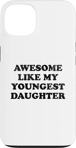 Vista 7 de Awesome Like My Youngest Daughter Funny for Mom Dad Parent Case for iPhone 16