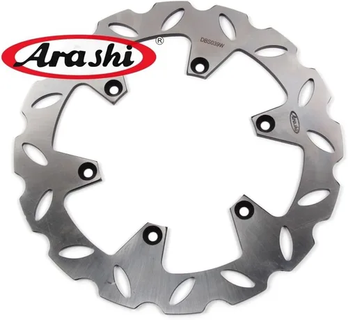 Vista 5 de Arashi Rotores de discos de freno delanteros y traseros para Suzuki DRZ400SM DR-Z400SM 2005-2021 Piezas de repuesto de motocicleta DRZ DR-Z 400