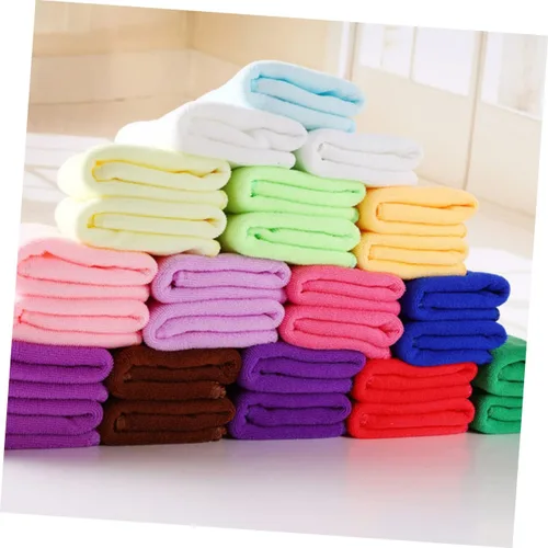 Vista 4 de Toalla de ducha de secado rápido, toalla de microfibra de microfibra, toalla de playa para niños, toalla para baño, pavo, secado rápido, color morado