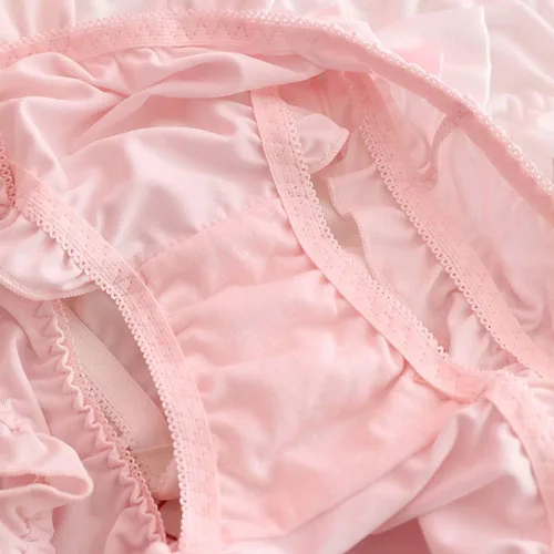 Vista 7 de Bragas de bikini para mujer, lencería japonesa, paquete de 2 unidades, ropa interior Kawaii Cosplay