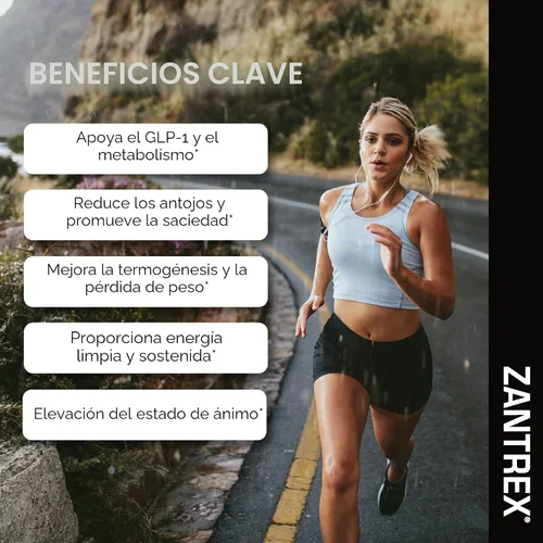 Vista 3 de Zantrex Black – Aumenta naturalmente el GLP-1 y el metabolismo Energía termogénica, fórmula para el control de peso 60 píldoras