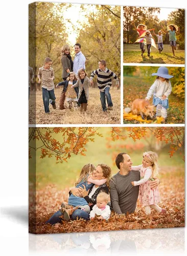 Vista 17 de LZIMU Impresiones en lienzo personalizadas con tu foto, lienzo de fotos personalizado para decoración de pared del hogar