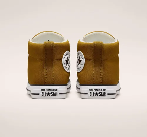 Vista 6 de Converse Chuck Taylor All Star Street Mid Lona unisex color trigo oscuroblanconegro
