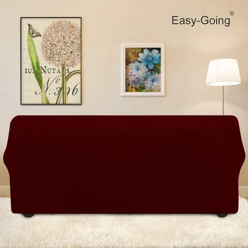 Vista 241 de Easy-Going - Funda elástica sobredimensionada para sofá, 1 pieza, protector muebles, suave, parte inferior elástica, para niños, tela jacquard