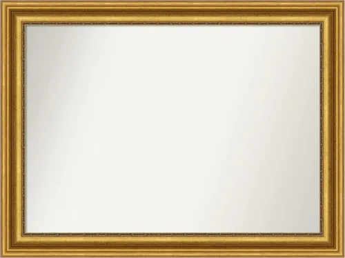 Vista 46 de Amanti Art Espejo de pared, elegante espejo con marco de miel cepillada para decoración de pared o uso como espejo de baño para sobre el fregadero