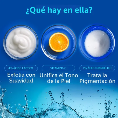 Vista 8 de Chemist at Play UnderArm Roll-On con 5% AHA Ácido láctico y mandélico Previene el olor, ilumina la piel y exfolia las axilas Para pieles