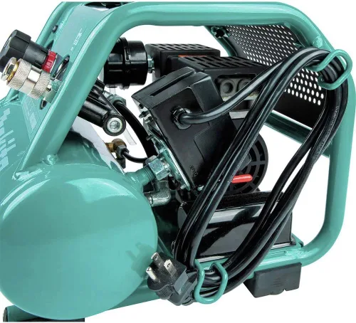 Vista 2 de Makita MAC100Q Quiet Series, 1/2 HP, Compresor de aire eléctrico compacto, sin aceite, 1 galón