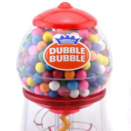 Vista 5 de Dubble Bubble Gumball Machine Refill Carton - Bolas de Chicle a Granel - Chicles de 0.625 Pulgadas Surtidos para Mini Dispensador de Dulces Pequeño