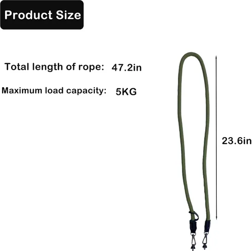 Vista 4 de Correa para el cuello para DJI Mavic 3/2/Air2S Drone Controller, DJI Mini 3 Pro Lanyard RC Correa de cuello, correa para el cuello anticaídas