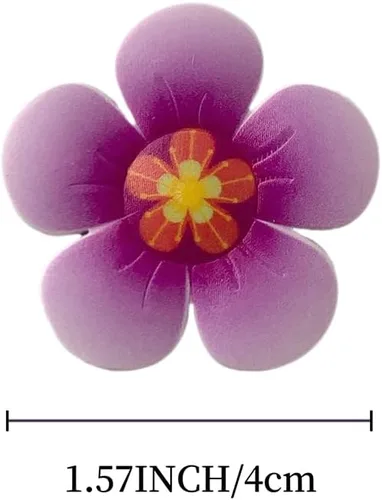 Vista 6 de Dijes de flores para niñas, dijes de mariposa y letras, dijes de margaritas para adultos, perfectos para regalos lindos de niña
