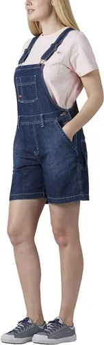 Vista 4 de Dickies Pantalón corto con peto para mujer