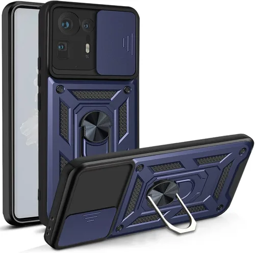 Vista 187 de Compatible con Tecno Pova Neo 2 Bracket Shell, con cubierta deslizante para lente de cámara compatible con Tecno Pova Neo 2 LG6n Case Negro