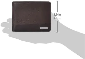Vista 6 de Moleskine() Men's ET84CMWHBK Bi-Fold Leather Wallet
