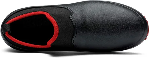 Vista 3 de CERYTHRINA Zapatos de chef unisex profesionales resistentes al aceite al agua para enfermería, antideslizantes, impermeables, zapatos de trabajo