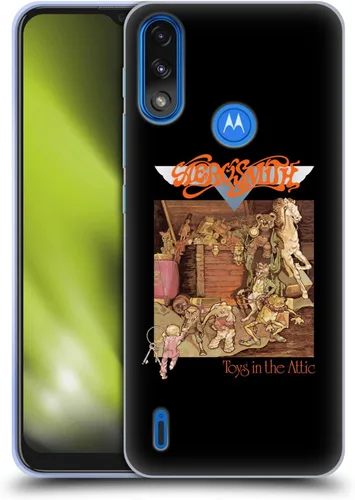 Vista 61 de Head Case Designs Officially Licensed Aerosmith Back in The Saddle Again Classics Gel Case [Military Grade Protection] Compatible with Moto E7