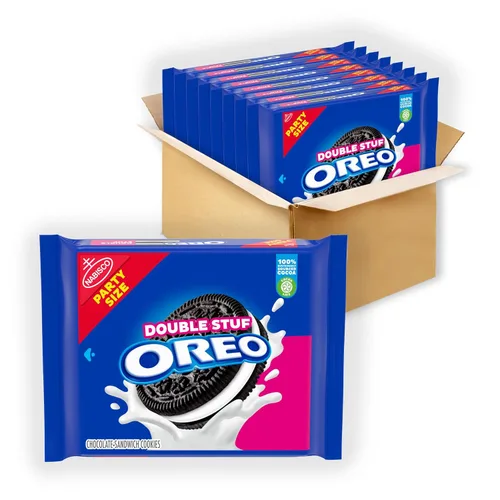 Vista 59 de Oreo, galletas sándwich de chocolate, 13.3 onzas Siempre hecho con cacao real, certificado Kosher