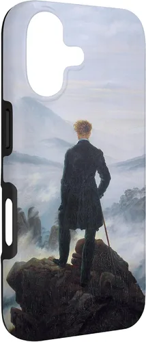Vista 3 de The Wanderer Above The Sea of Fog - Caspar David Friedrich Case for iPhone 17