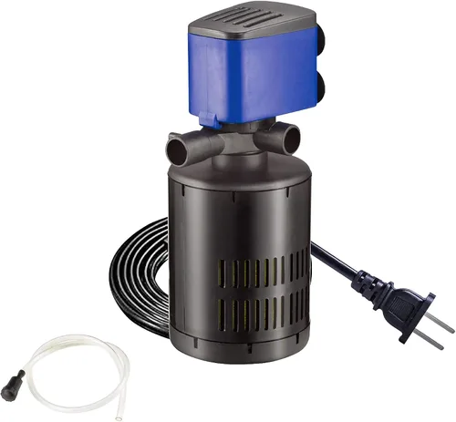 Vista 11 de Bomba sumergible Powerhead de 210 GPH - Bomba 3 en 1 para acuario con oxigenación, filtración y ciclismo de agua, elevación máxima de 3.3 pies, 15 W