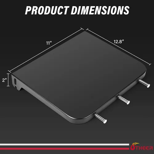 Vista 3 de Utheer Estante frontal plegable para ahumador Pit Boss PBV4NX, mesa
