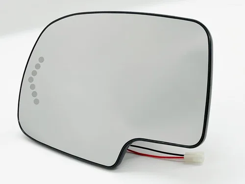 Vista 4 de APA Tahoe Suburban Avalanche Escalade Yukon XL 03 - 06 vidrio de espejo con señal izquierda para asiento de conductor