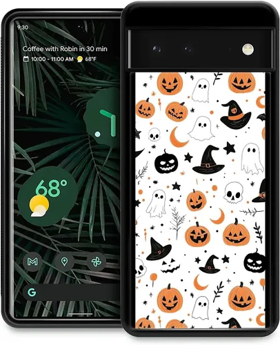 Vista 44 de Funda compatible con Google Pixel 4A 5G, Nochebuena, Google Pixel 4A 5G, delgada, suave, a prueba de golpes, TPU para mujeres y niñas, niños, funda